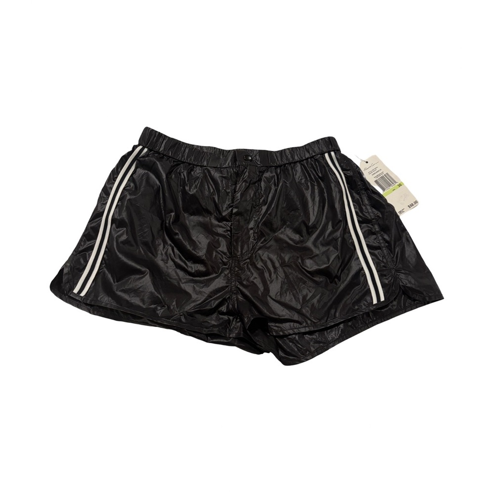 Kenneth Cole Black Shorts with White Stripes